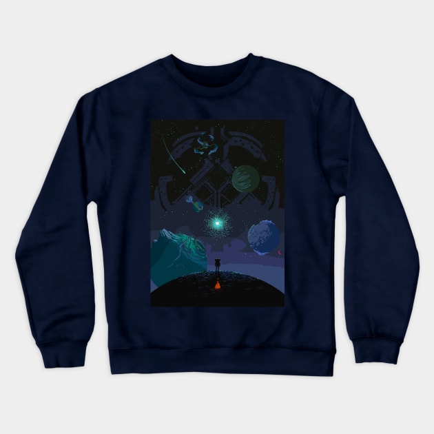 Outer wilds Crewneck Sweatshirt by store of art